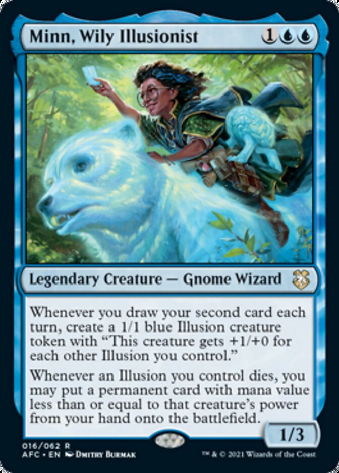 Minn, Wily Illusionist [Dungeons & Dragons: Adventures in the Forgotten Realms Commander] | Game Master's Emporium (The New GME)