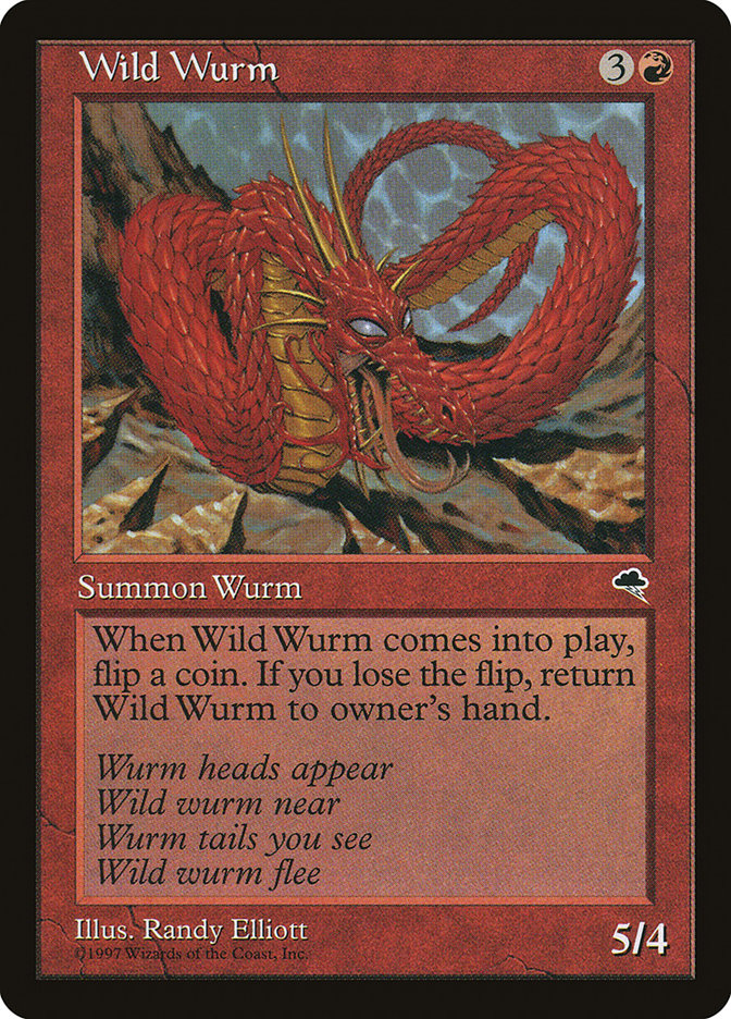 Wild Wurm [Tempest] | Game Master's Emporium (The New GME)