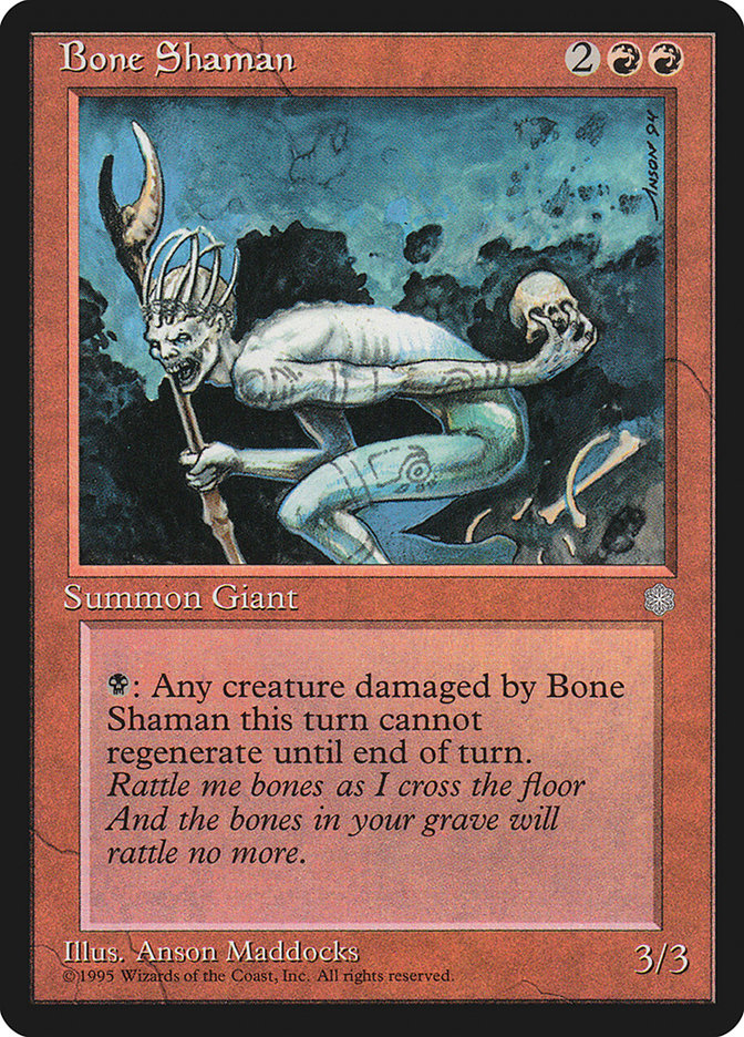 Bone Shaman [Ice Age] | Game Master's Emporium (The New GME)