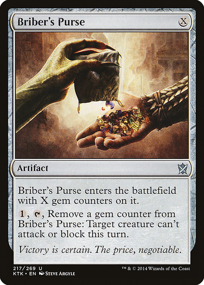 Briber's Purse [Khans of Tarkir] | Game Master's Emporium (The New GME)