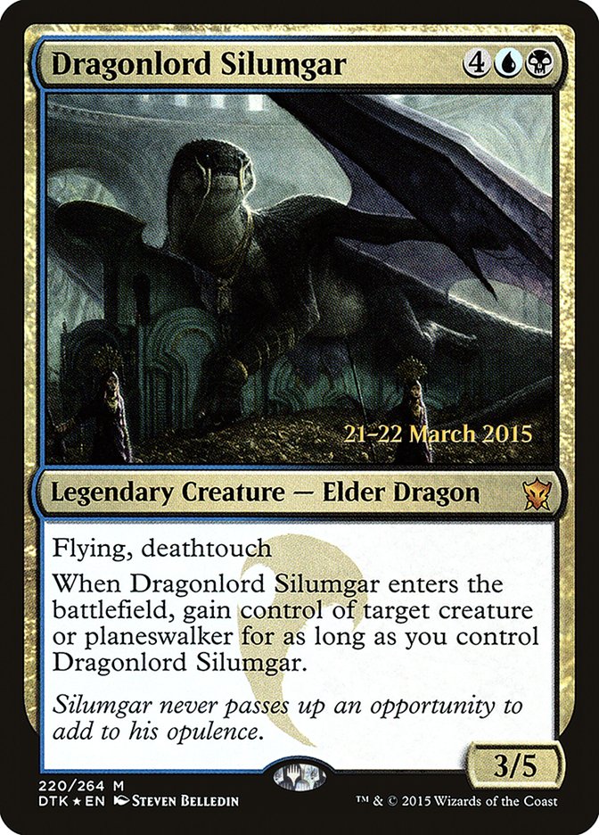 Dragonlord Silumgar [Dragons of Tarkir Prerelease Promos] | Game Master's Emporium (The New GME)