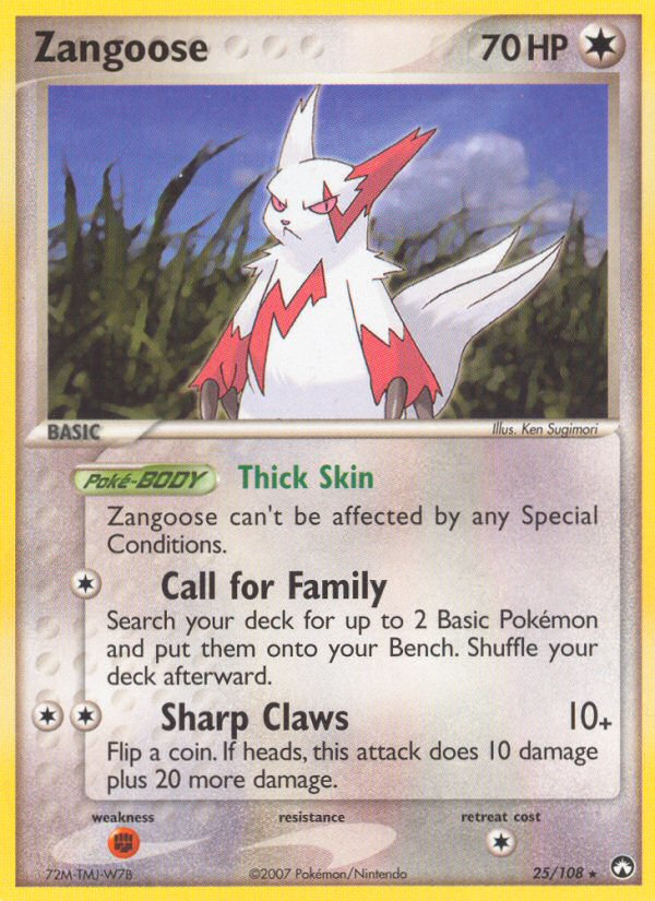 Zangoose (25/108) [EX: Power Keepers] | Game Master's Emporium (The New GME)
