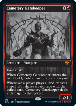 Cemetery Gatekeeper [Innistrad: Double Feature] | Game Master's Emporium (The New GME)