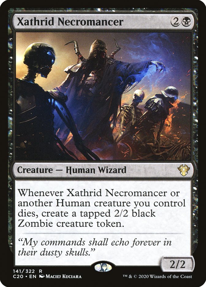 Xathrid Necromancer [Commander 2020] | Game Master's Emporium (The New GME)