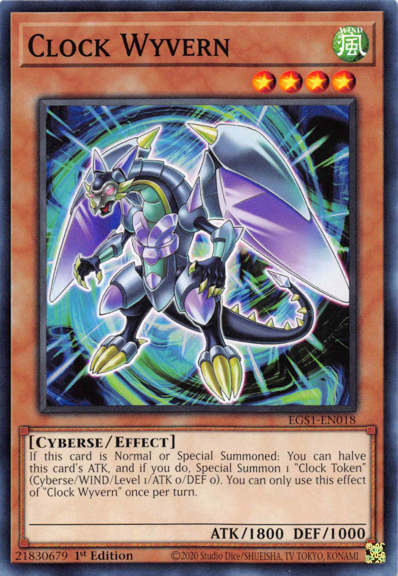 Clock Wyvern [EGS1-EN018] Common | Game Master's Emporium (The New GME)