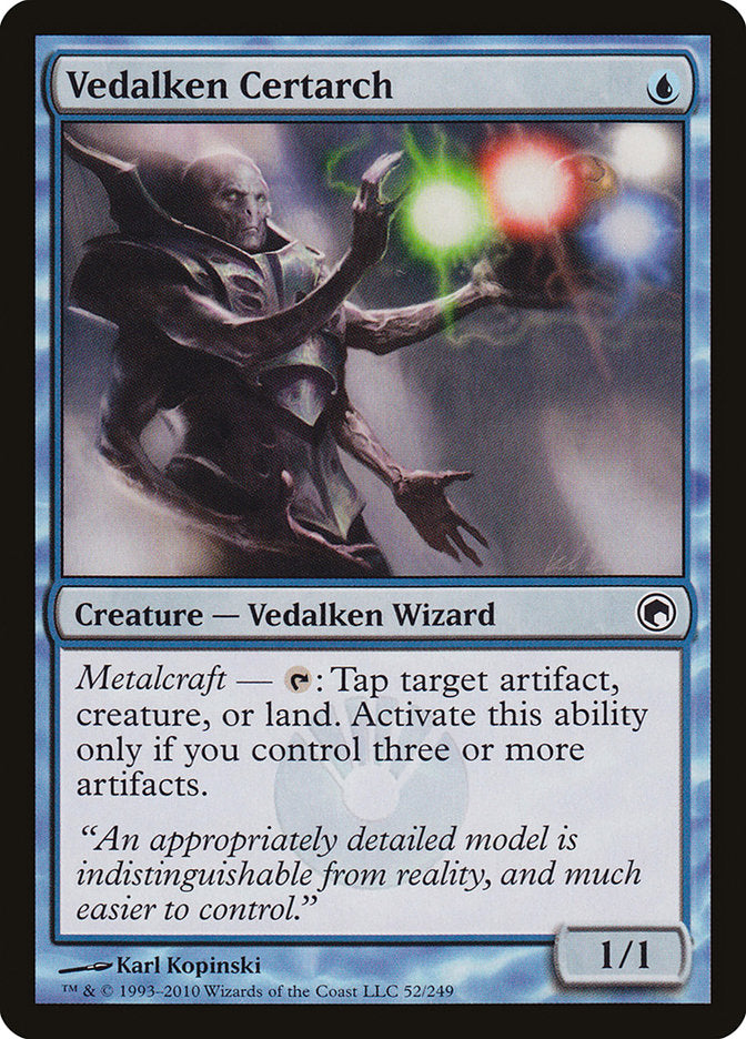 Vedalken Certarch [Scars of Mirrodin] | Game Master's Emporium (The New GME)