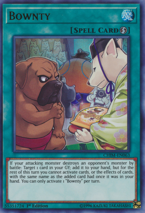 Bownty [CHIM-EN063] Ultra Rare | Game Master's Emporium (The New GME)