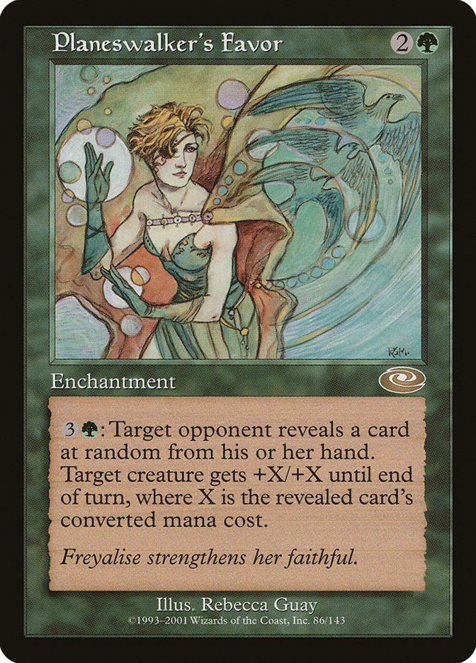 Planeswalker's Favor [Planeshift] | Game Master's Emporium (The New GME)