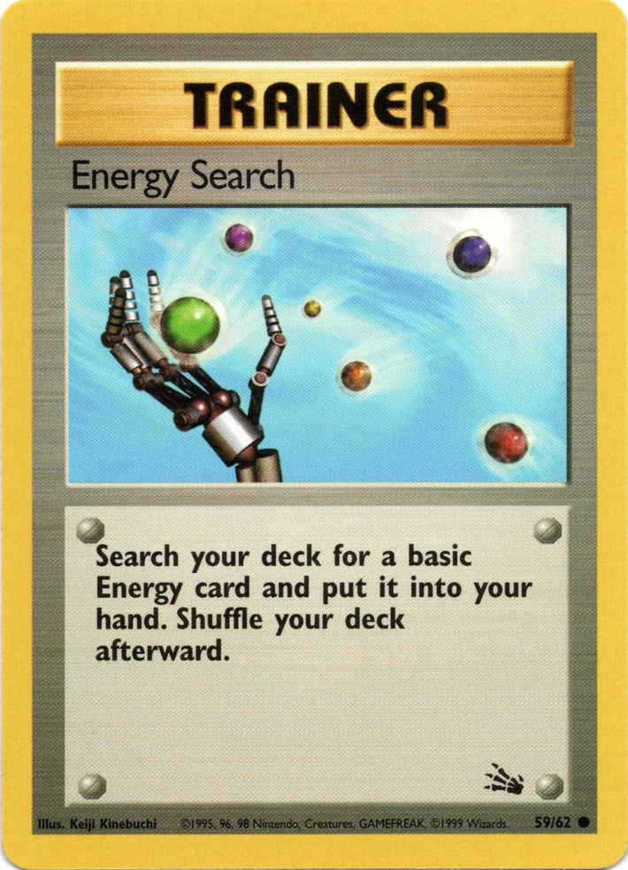 Energy Search (59/62) [Fossil Unlimited] | Game Master's Emporium (The New GME)