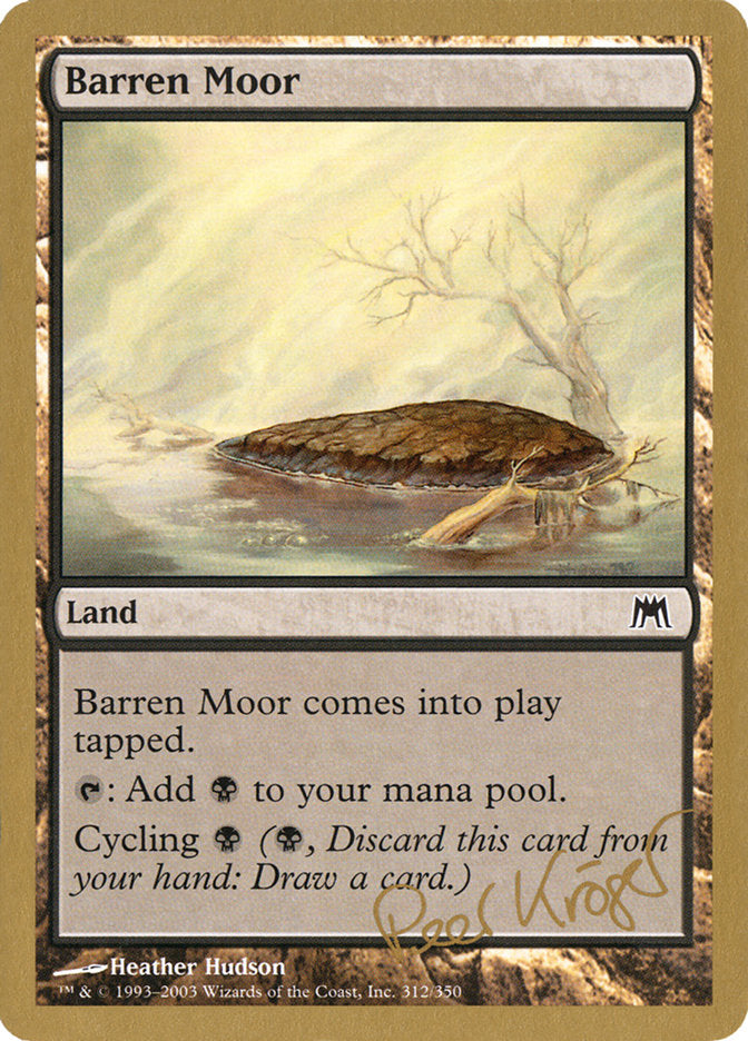 Barren Moor (Peer Kroger) [World Championship Decks 2003] | Game Master's Emporium (The New GME)