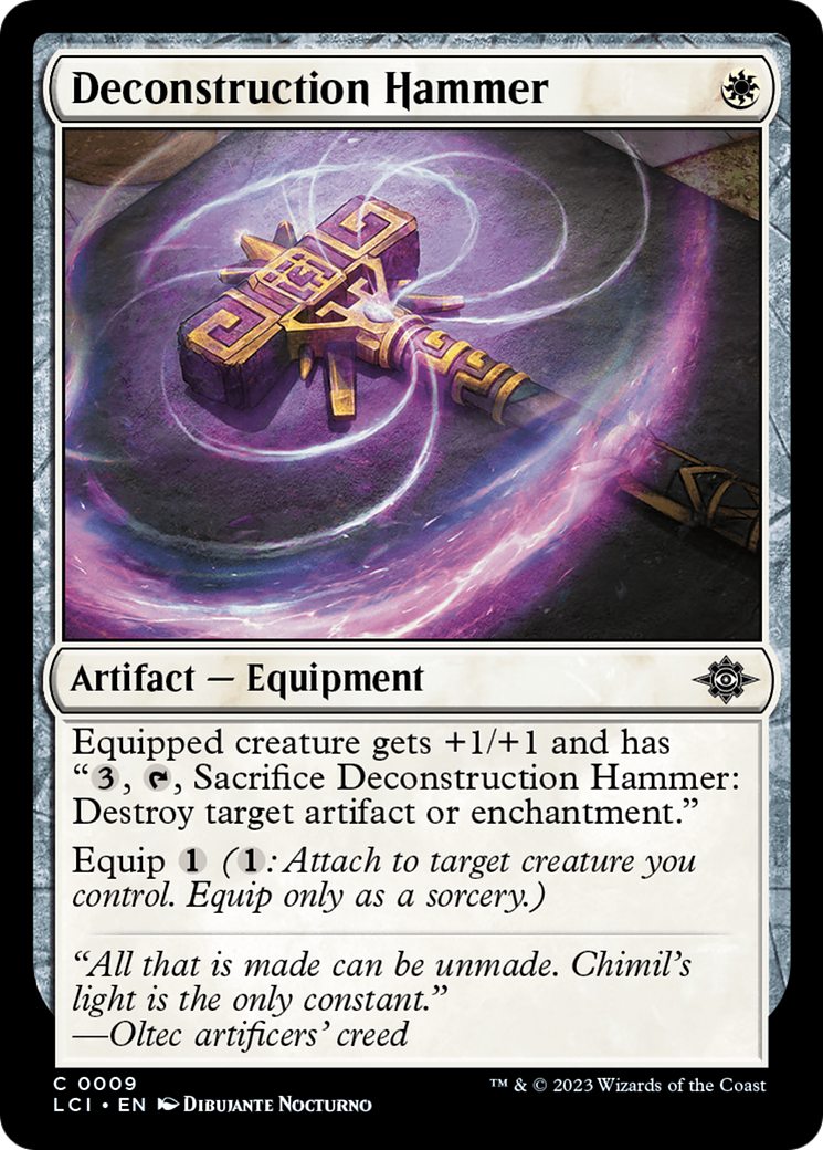 Deconstruction Hammer [The Lost Caverns of Ixalan] | Game Master's Emporium (The New GME)