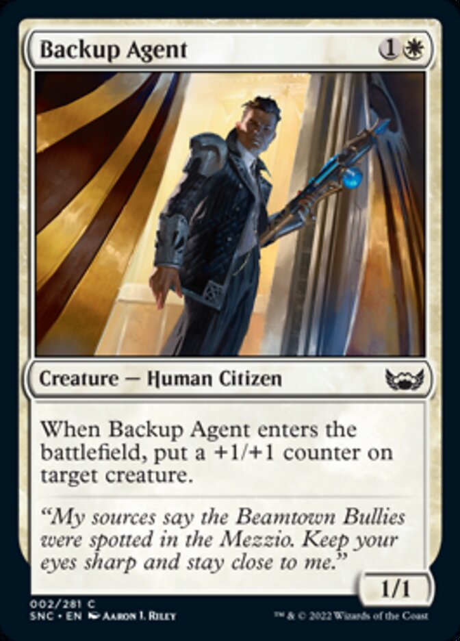 Backup Agent [Streets of New Capenna] | Game Master's Emporium (The New GME)