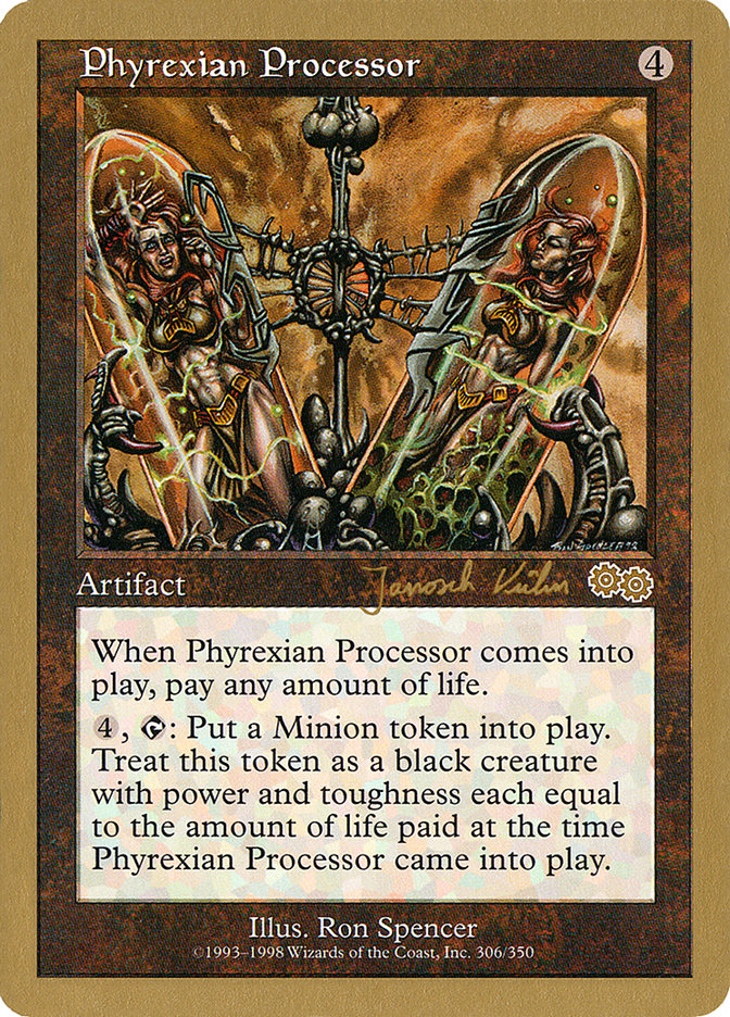 Phyrexian Processor (Janosch Kuhn) [World Championship Decks 2000] | Game Master's Emporium (The New GME)