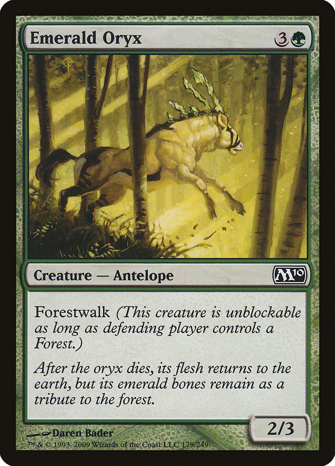 Emerald Oryx [Magic 2010] | Game Master's Emporium (The New GME)