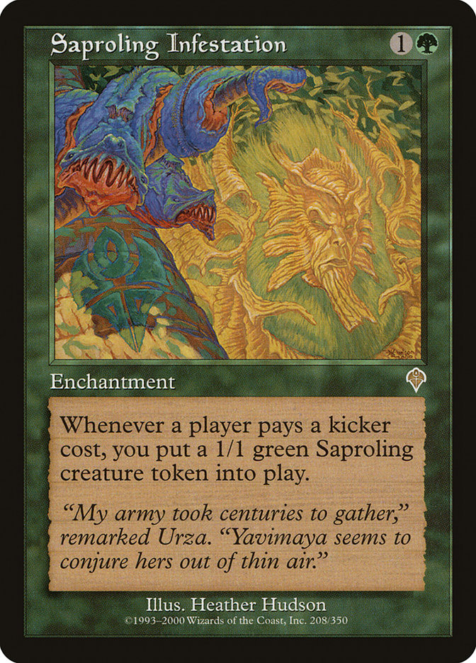 Saproling Infestation [Invasion] | Game Master's Emporium (The New GME)