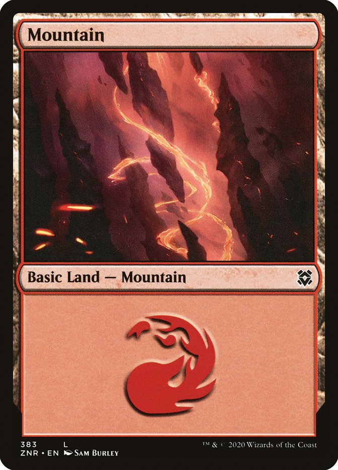 Mountain (383) [Zendikar Rising] | Game Master's Emporium (The New GME)