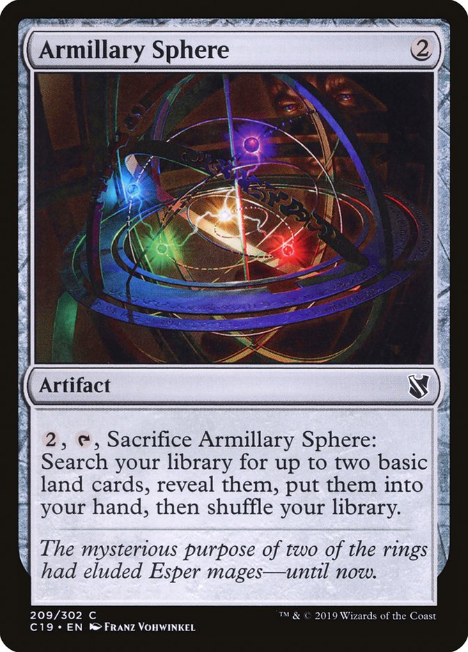 Armillary Sphere [Commander 2019] | Game Master's Emporium (The New GME)