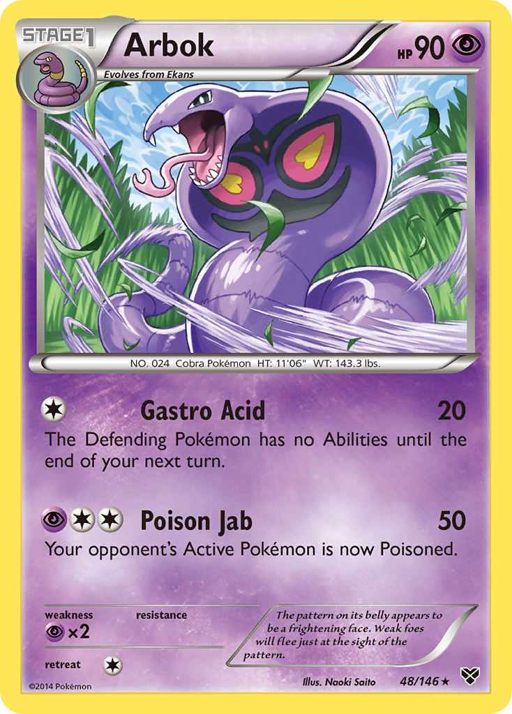 Arbok (48/146) [XY: Base Set] | Game Master's Emporium (The New GME)