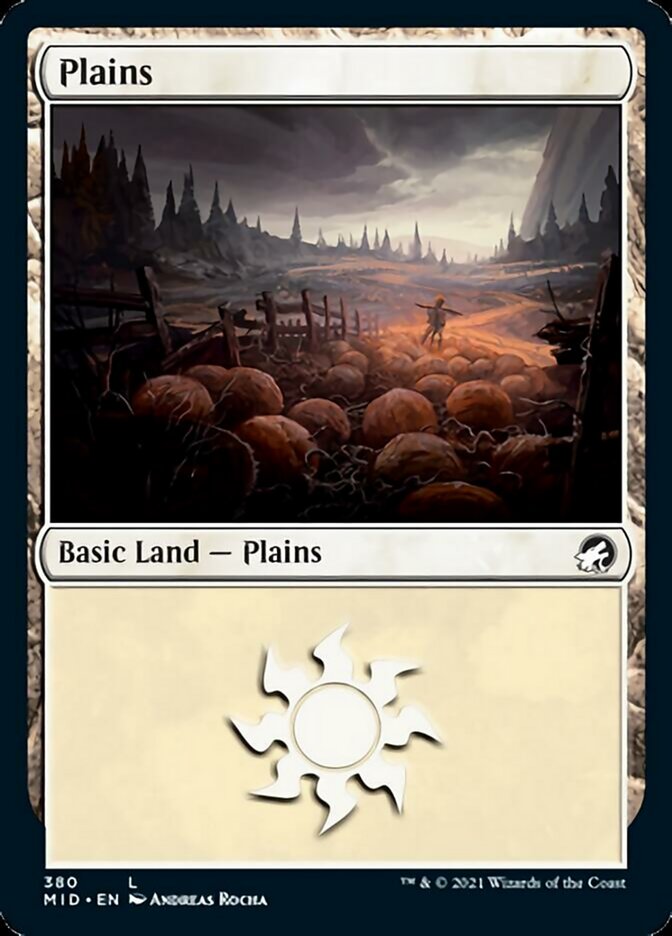 Plains (380) [Innistrad: Midnight Hunt] | Game Master's Emporium (The New GME)