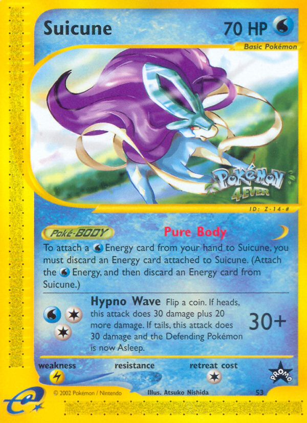 Suicune (53) [Wizards of the Coast: Black Star Promos] | Game Master's Emporium (The New GME)