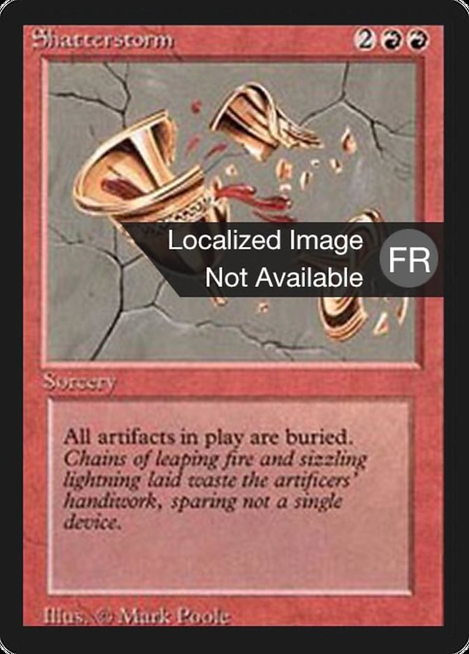 Shatterstorm [Foreign Black Border] | Game Master's Emporium (The New GME)