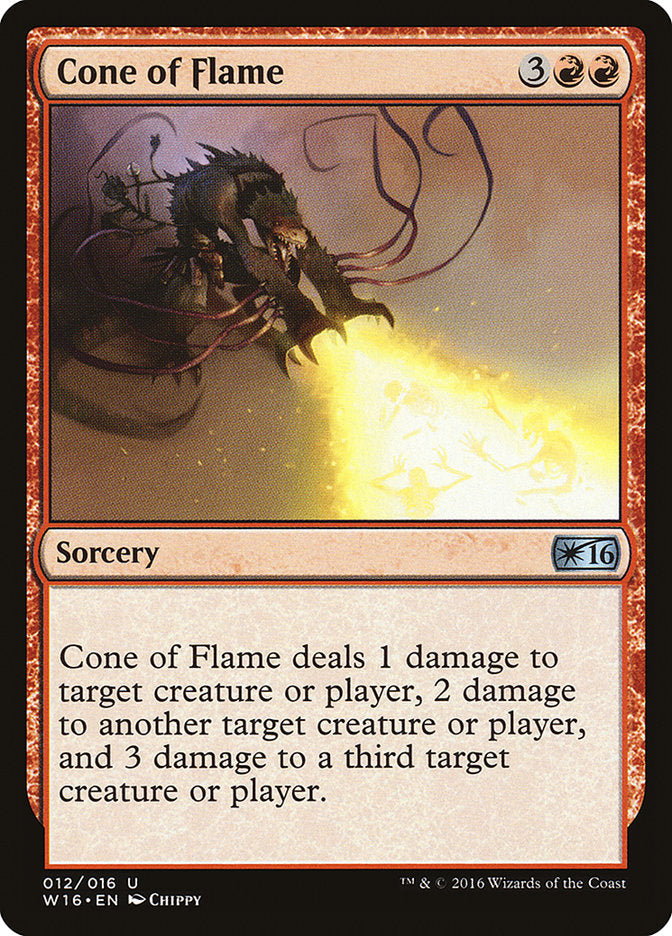 Cone of Flame [Welcome Deck 2016] | Game Master's Emporium (The New GME)