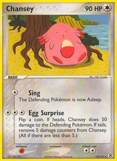 Chansey (19/112) [EX: FireRed & LeafGreen] | Game Master's Emporium (The New GME)