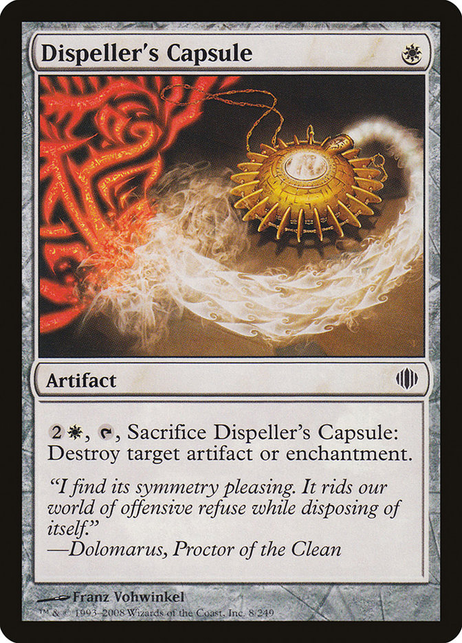 Dispeller's Capsule [Shards of Alara] | Game Master's Emporium (The New GME)