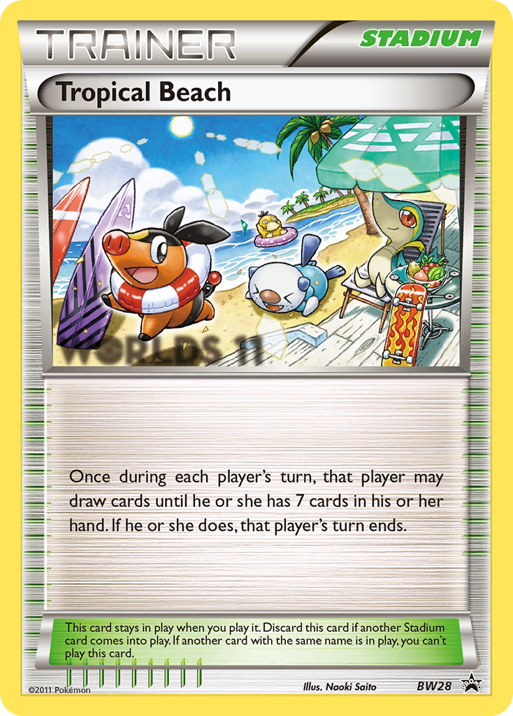 Tropical Beach (BW28) [Black & White: Black Star Promos] | Game Master's Emporium (The New GME)