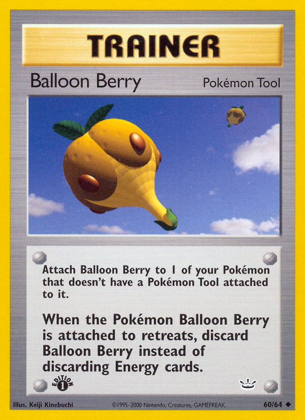 Balloon Berry (60/64) [Neo Revelation 1st Edition] | Game Master's Emporium (The New GME)