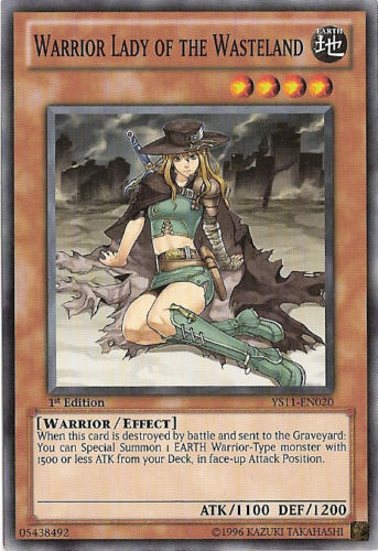 Warrior Lady of the Wasteland [YS11-EN020] Common | Game Master's Emporium (The New GME)