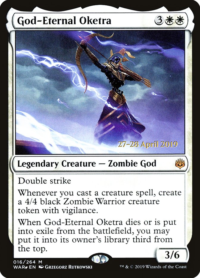 God-Eternal Oketra [War of the Spark Prerelease Promos] | Game Master's Emporium (The New GME)