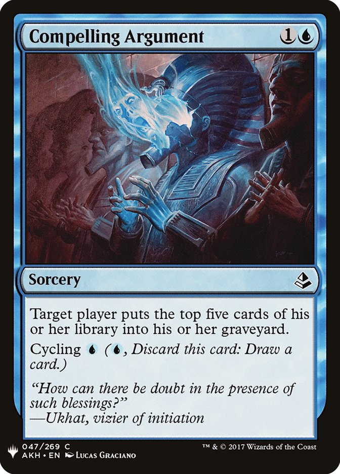 Compelling Argument [Mystery Booster] | Game Master's Emporium (The New GME)