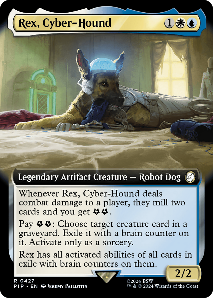 Rex, Cyber-Hound (Extended Art) [Fallout] | Game Master's Emporium (The New GME)