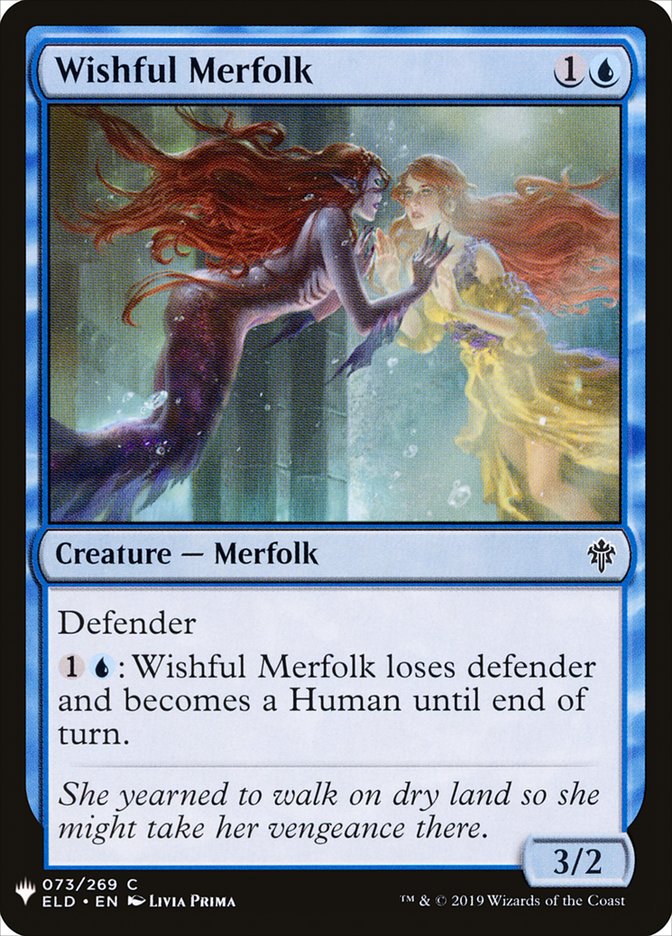 Wishful Merfolk [Mystery Booster] | Game Master's Emporium (The New GME)