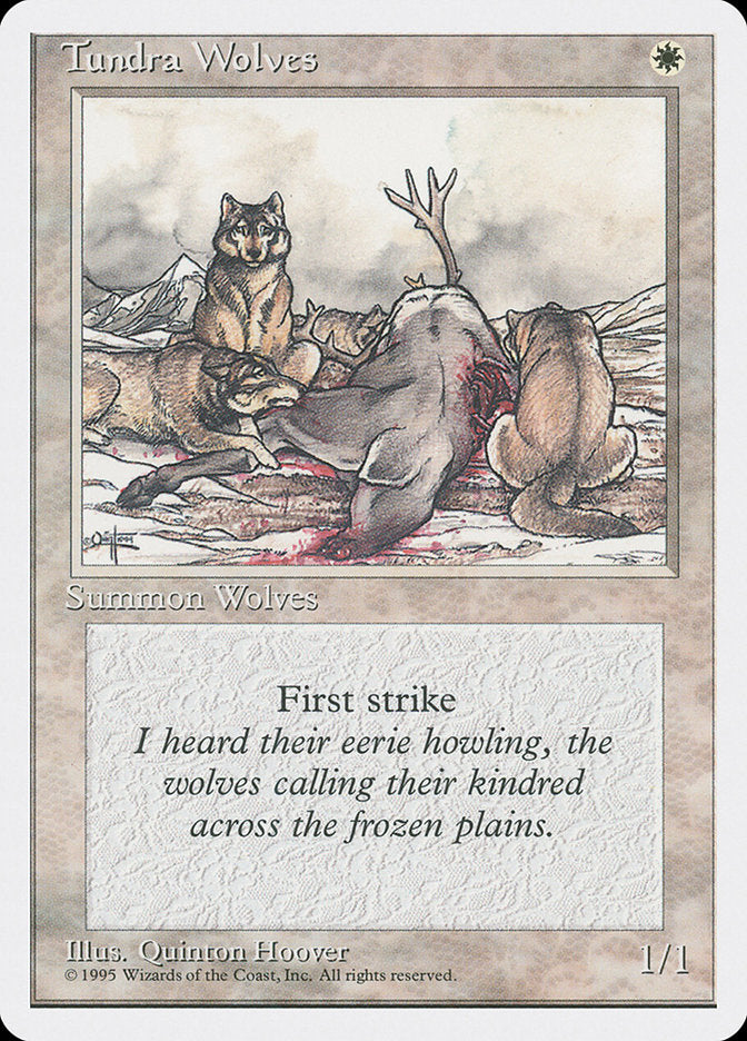 Tundra Wolves [Fourth Edition] | Game Master's Emporium (The New GME)