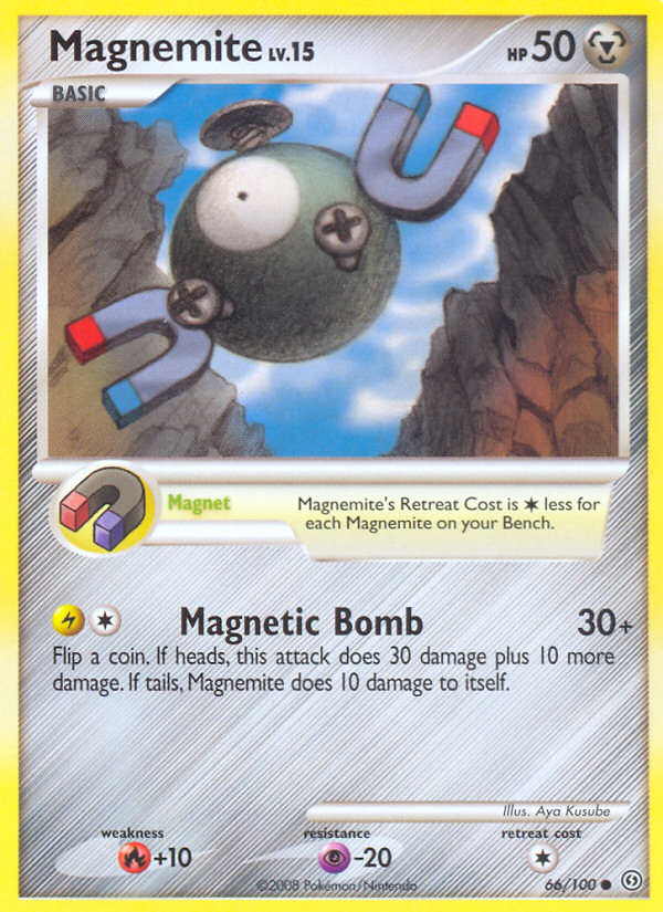 Magnemite (66/100) [Diamond & Pearl: Stormfront] | Game Master's Emporium (The New GME)