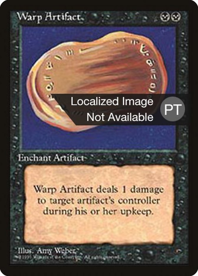 Warp Artifact [Fourth Edition (Foreign Black Border)] | Game Master's Emporium (The New GME)