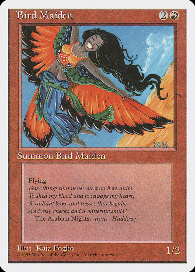 Bird Maiden [Fourth Edition] | Game Master's Emporium (The New GME)