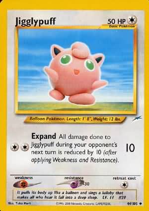 Jigglypuff (44/105) [Neo Destiny Unlimited] | Game Master's Emporium (The New GME)