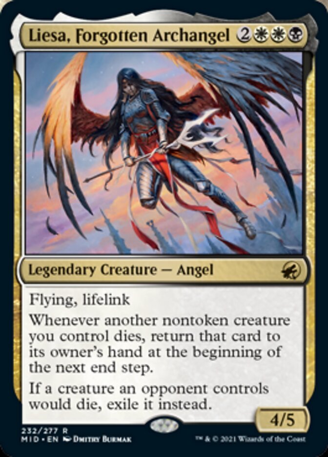 Liesa, Forgotten Archangel [Innistrad: Midnight Hunt] | Game Master's Emporium (The New GME)