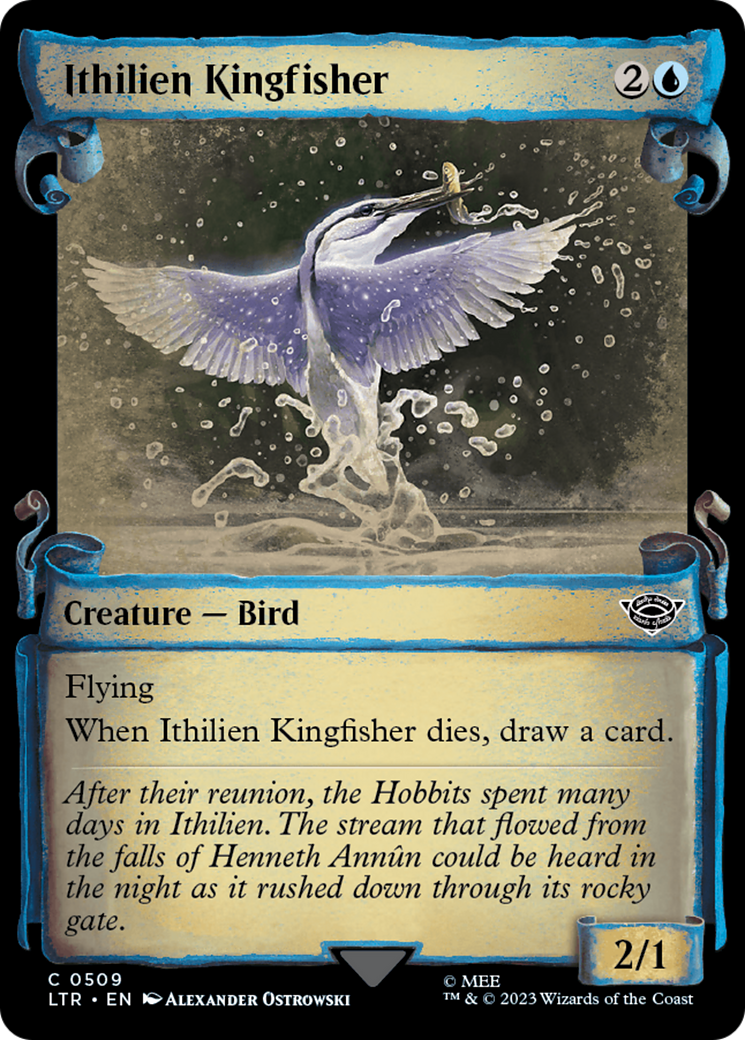 Ithilien Kingfisher [The Lord of the Rings: Tales of Middle-Earth Showcase Scrolls] | Game Master's Emporium (The New GME)