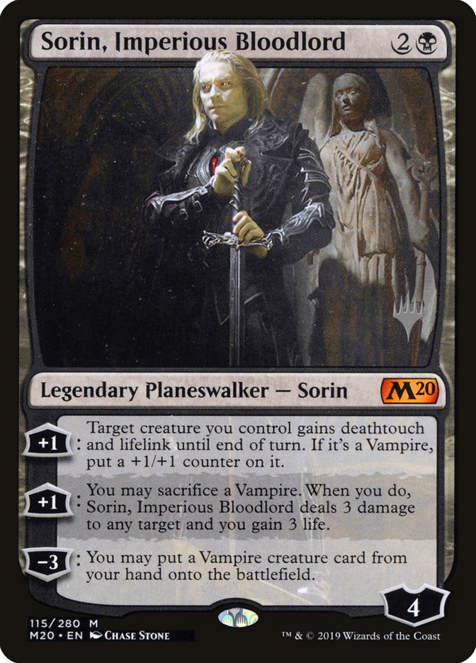 Sorin, Imperious Bloodlord (Promo Pack) [Core Set 2020 Promos] | Game Master's Emporium (The New GME)