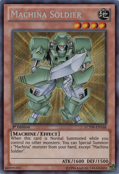 Machina Soldier [LCYW-EN168] Secret Rare | Game Master's Emporium (The New GME)