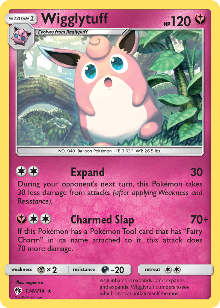 Wigglytuff (134/214) [Sun & Moon: Lost Thunder] | Game Master's Emporium (The New GME)