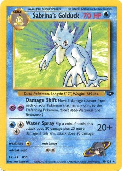 Sabrina's Golduck (30/132) [Gym Challenge Unlimited] | Game Master's Emporium (The New GME)