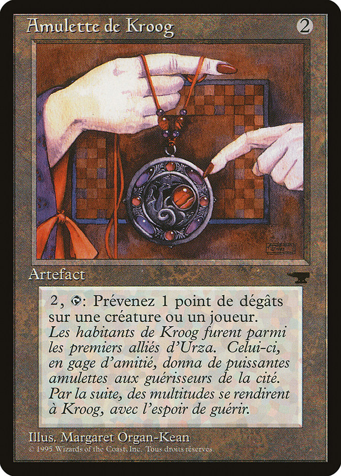 Amulet of Kroog (French) - "Amulette de Kroog" [Renaissance] | Game Master's Emporium (The New GME)