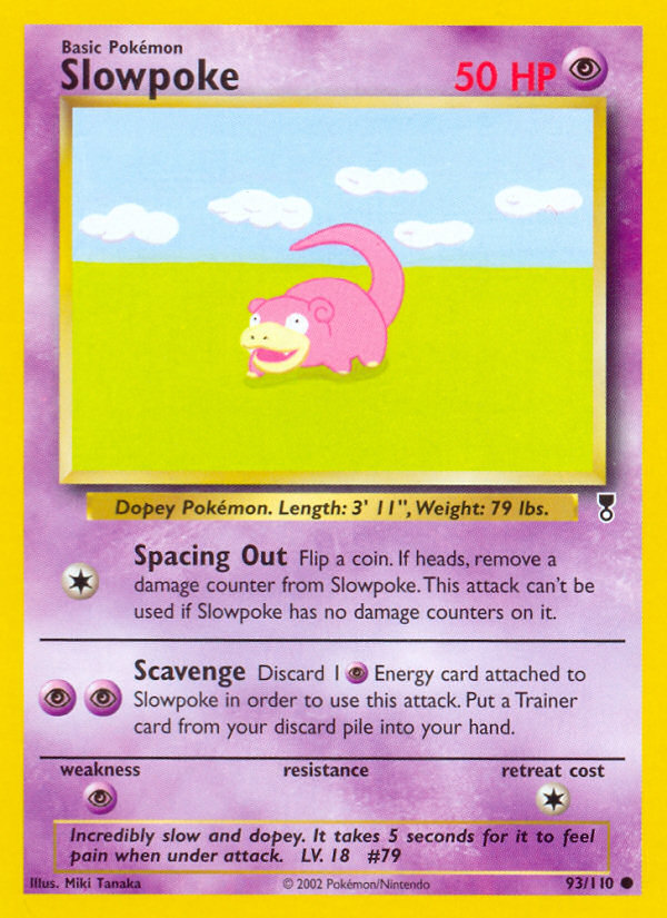 Slowpoke (93/110) [Legendary Collection] | Game Master's Emporium (The New GME)