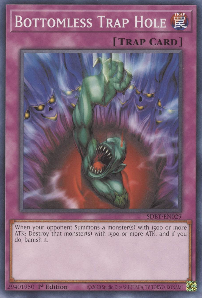 Bottomless Trap Hole [SDBT-EN029] Common | Game Master's Emporium (The New GME)