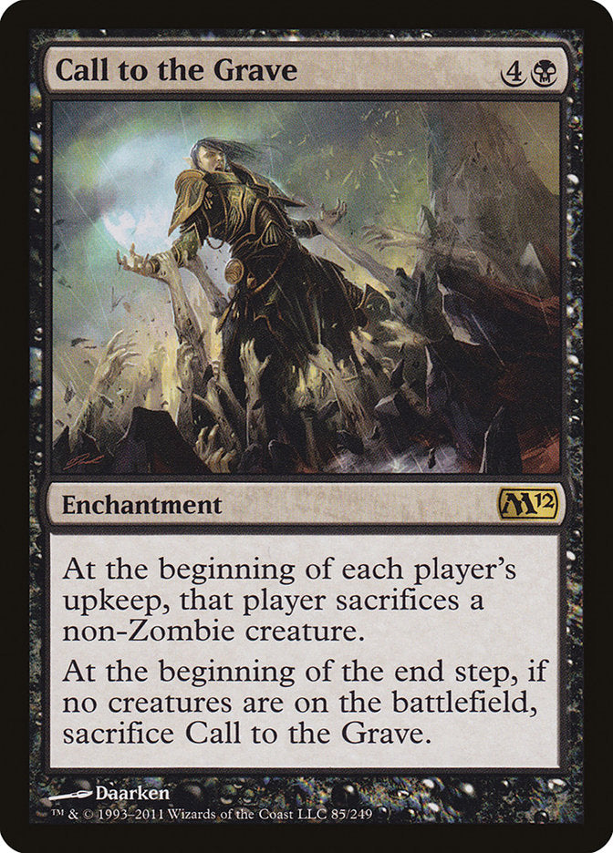 Call to the Grave [Magic 2012] | Game Master's Emporium (The New GME)